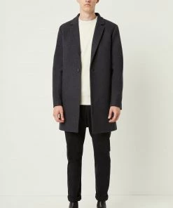 French Connection Winter Melton Button Coat