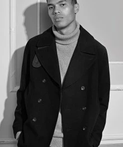 French Connection Winter Melton Peacoat