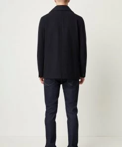French Connection Winter Melton Peacoat
