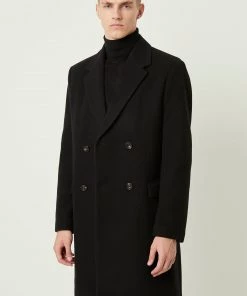French Connection Coats & Jackets Formal Melton Double Breasted Coat