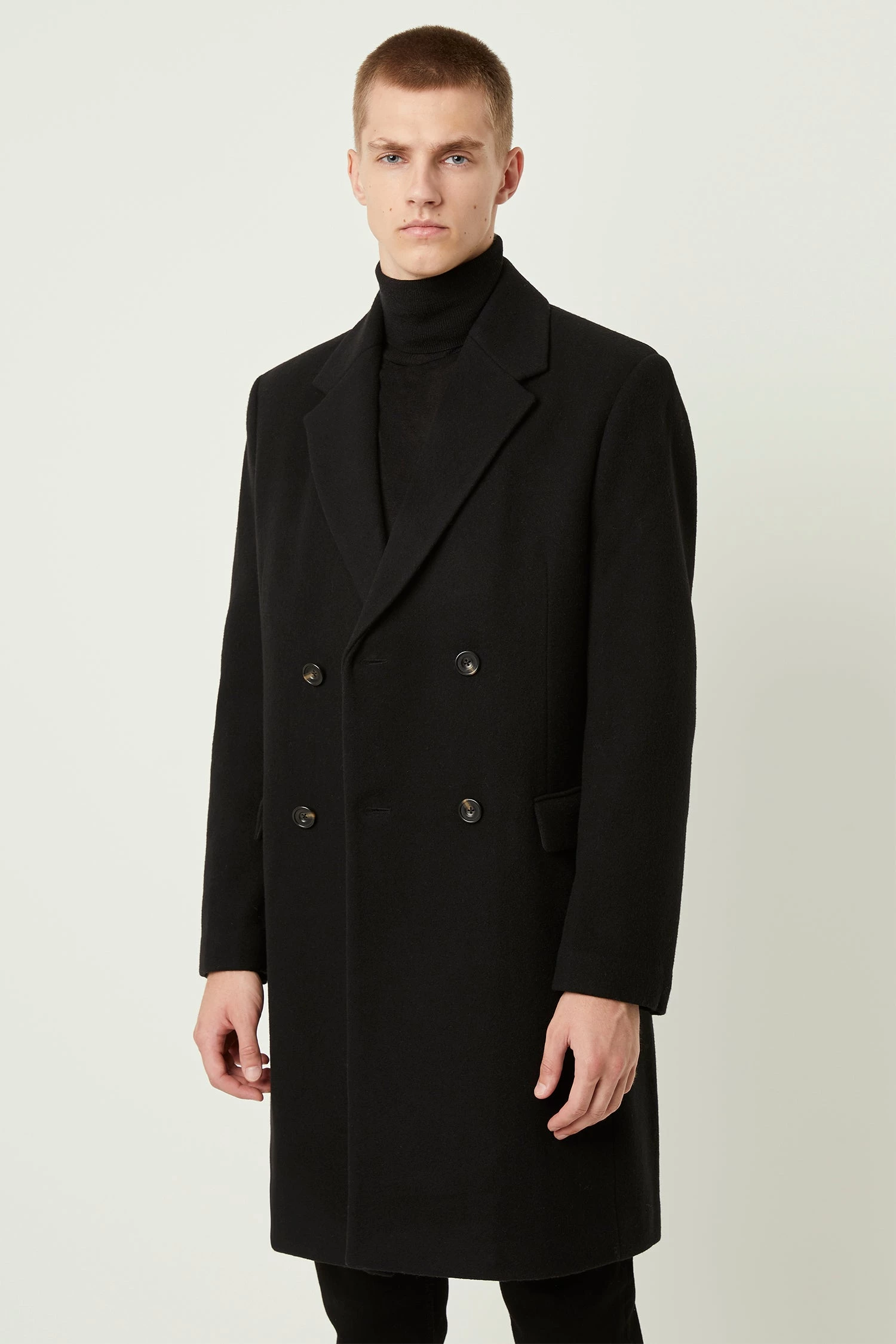 French Connection Coats & Jackets Formal Melton Double Breasted Coat 3 French Connection Coats & Jackets Formal Melton Double Breasted Coat