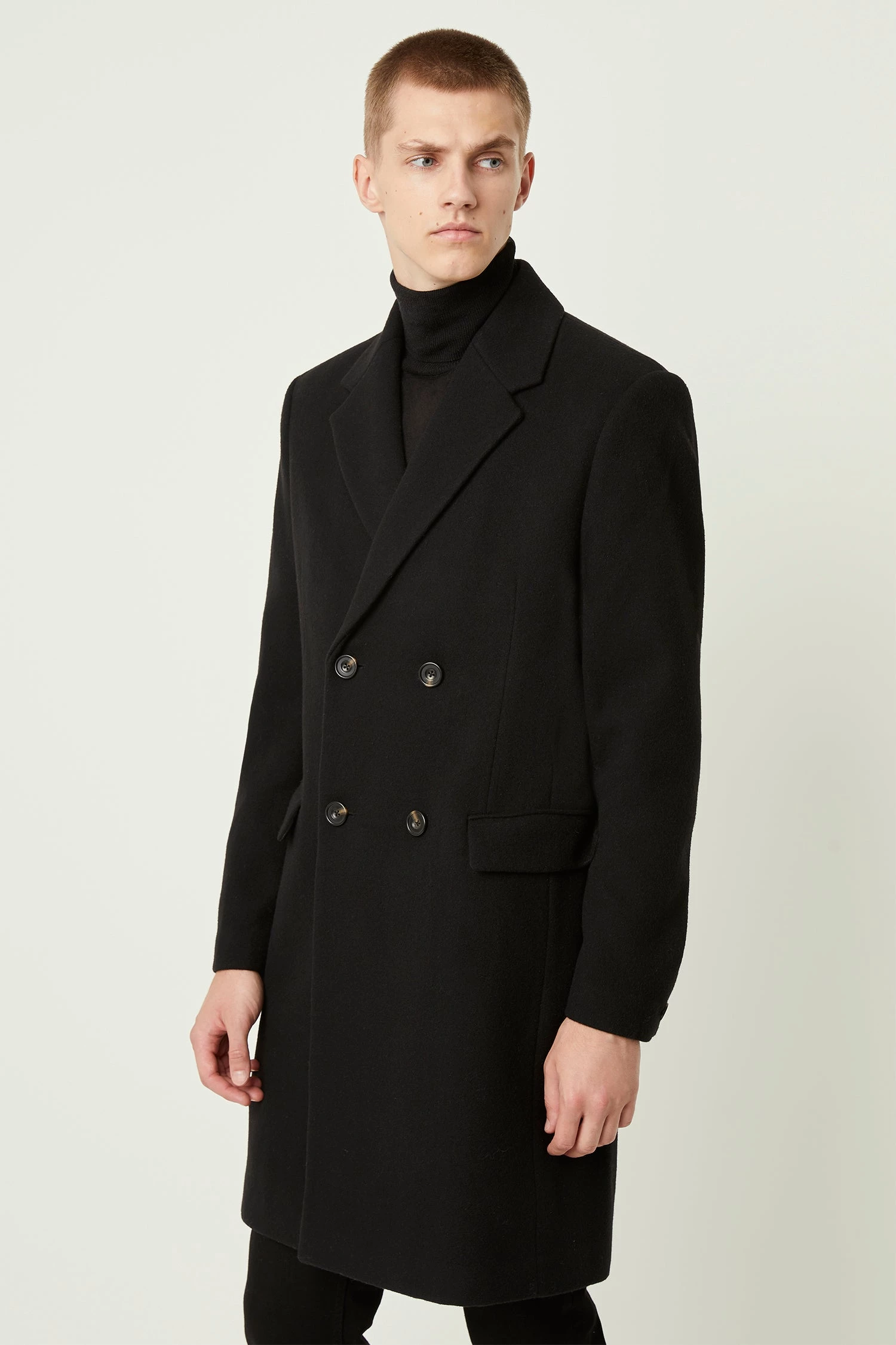 French Connection Coats & Jackets Formal Melton Double Breasted Coat 6 French Connection Coats & Jackets Formal Melton Double Breasted Coat