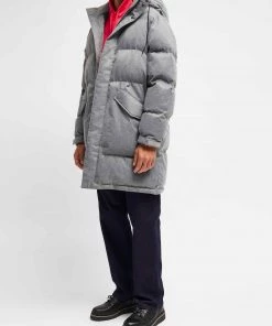 French Connection Long Tech Puffer Jacket Sale