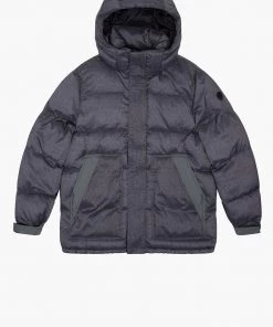 French Connection Poly Grain Panelled Puffer Sale