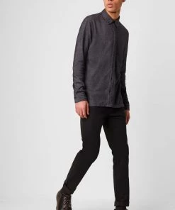 French Connection Sale Dotted Yarn Dye Jersey Shirt