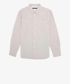 French Connection Last Chance To Buy Workwear Chambray Oxford Shirt