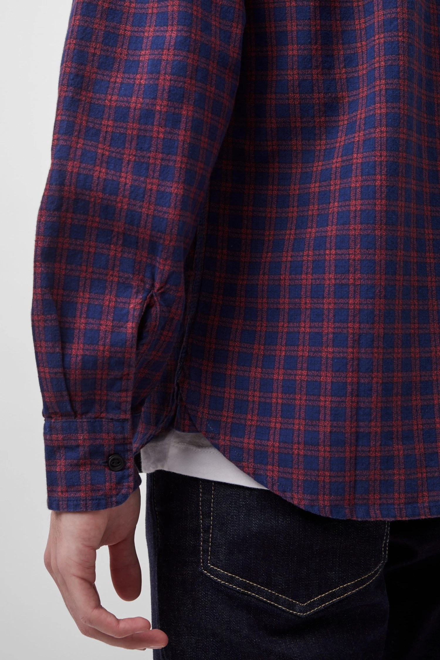 French Connection Stonewash Wren Check Shirt 7 French Connection Stonewash Wren Check Shirt