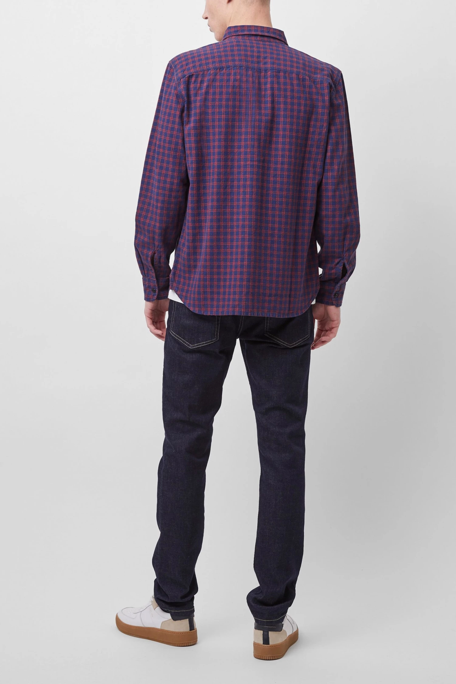 French Connection Stonewash Wren Check Shirt 8 French Connection Stonewash Wren Check Shirt