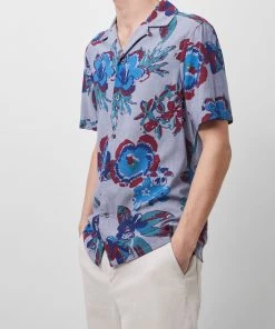 French Connection Last Chance To Buy Reactive Chambray Floral Shirt