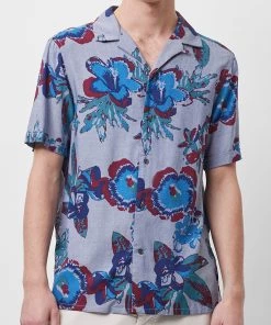French Connection Last Chance To Buy Reactive Chambray Floral Shirt