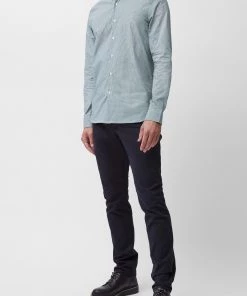 French Connection Spaced Micro Check Shirt