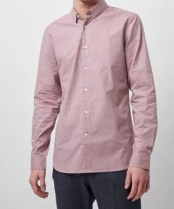 French Connection Occasionwear Fine Dot Twill Shirt