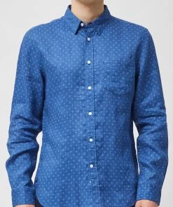 French Connection Indigo Target Shirt Sale