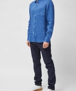 French Connection Indigo Target Shirt Sale