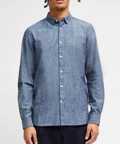 French Connection Formal Workwear Chambray Shirt