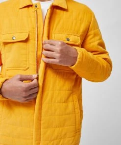 French Connection Sale Micro Cord Padded Shacket