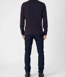 French Connection Contrast-Collar Jersey Shirt