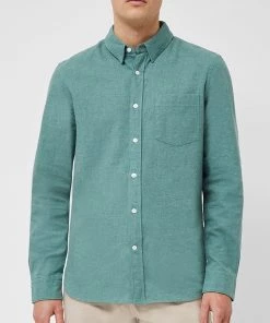 French Connection Melange Flannel Shirt Sale