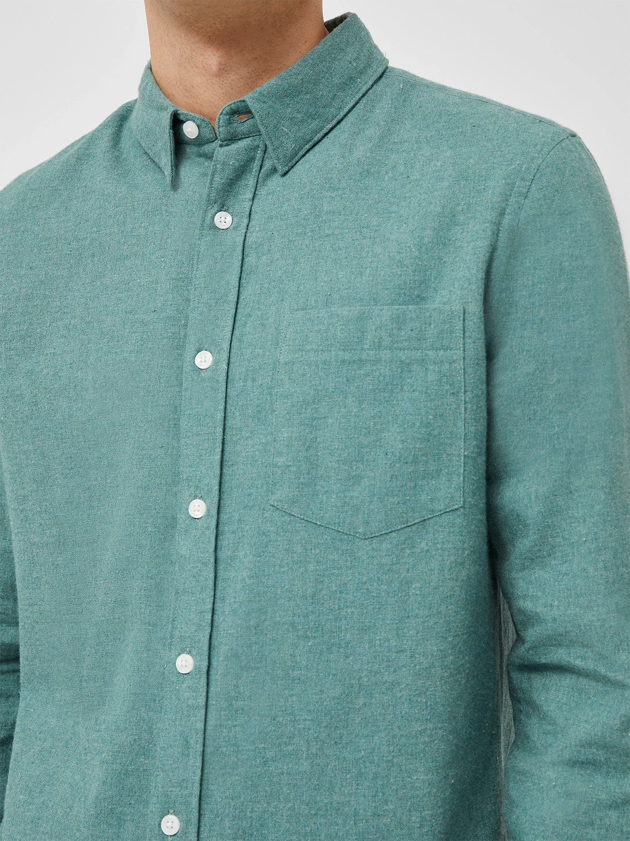 French Connection Melange Flannel Shirt Sale 5 French Connection Melange Flannel Shirt Sale