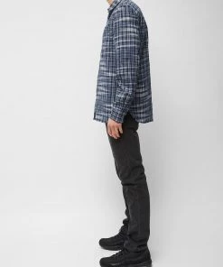 French Connection Space-Dye Chambray Shirt New In