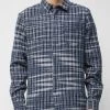 French Connection Space-Dye Chambray Shirt New In