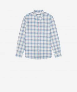 French Connection New In Herringbone Check Shirt 11 French Connection New In Herringbone Check Shirt