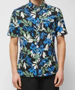 French Connection New In Leaf Shirt