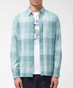 French Connection New In Garten Box Check Shirt