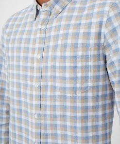 French Connection Lattone Check Shirt Shirts