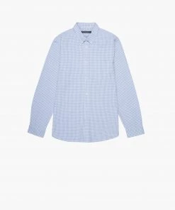 French Connection Gingham Long Sleeve Shirt Sale