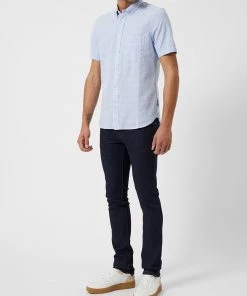 French Connection Gingham Short Sleeve Shirt Sale