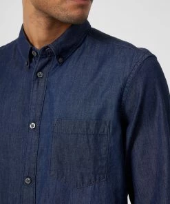 French Connection Denim Long Sleeve Shirt