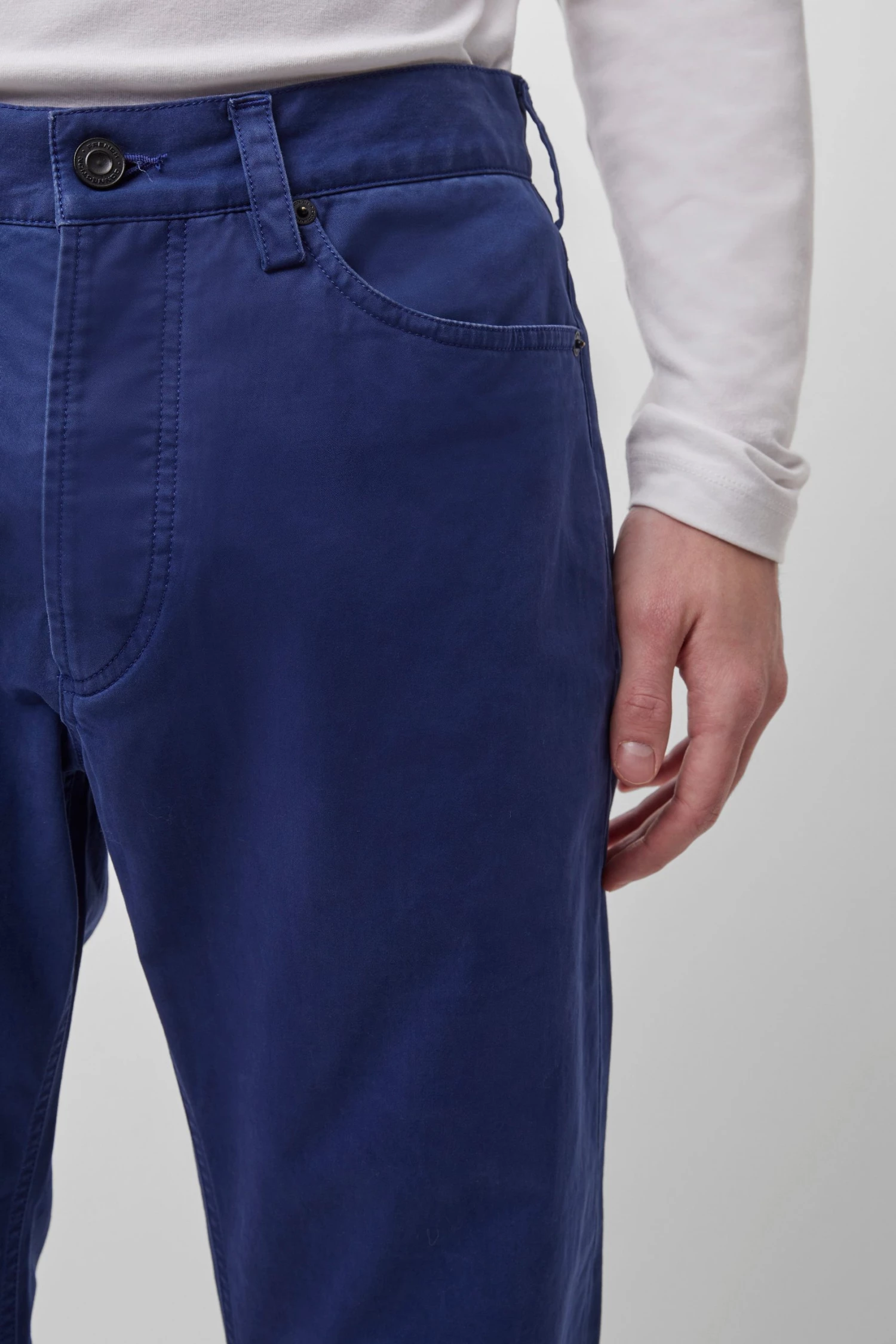 French Connection Sale Cotton Sateen Trousers 6 French Connection Sale Cotton Sateen Trousers