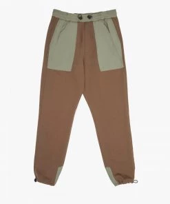 French Connection Lightweight Nylon Panel Joggers