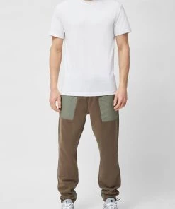 French Connection Lightweight Nylon Panel Joggers