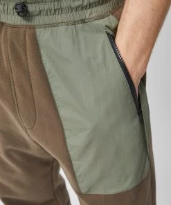 French Connection Lightweight Nylon Panel Joggers