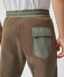 French Connection Lightweight Nylon Panel Joggers