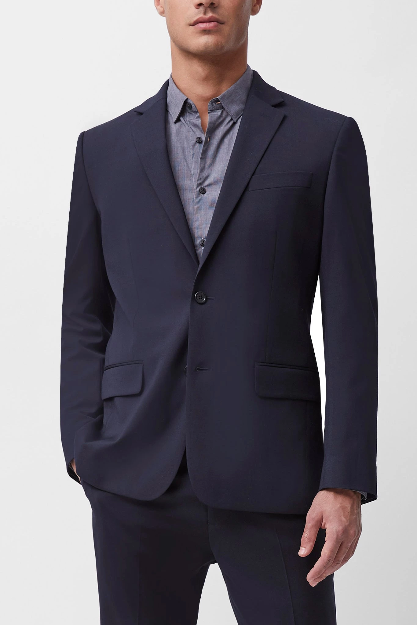 French Connection Classic Suiting Tailored Blazer 3 French Connection Classic Suiting Tailored Blazer