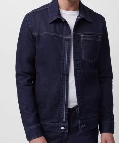 French Connection Last Chance To Buy San Fran Zip Up Denim Jacket
