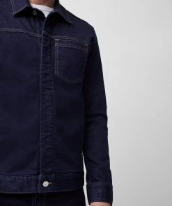 French Connection Last Chance To Buy San Fran Zip Up Denim Jacket