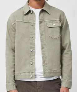 French Connection Military Denim Jacket