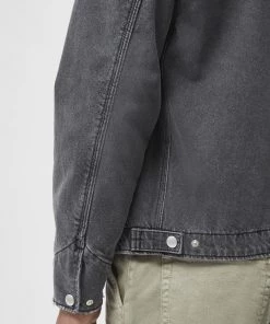 French Connection Winter Denim Zip Jacket Trending