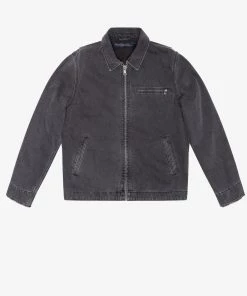 French Connection Winter Denim Zip Jacket Trending