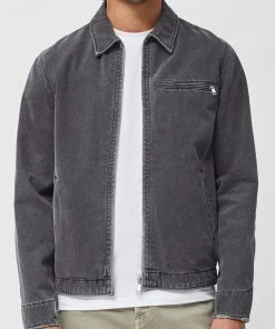 French Connection Winter Denim Zip Jacket Trending