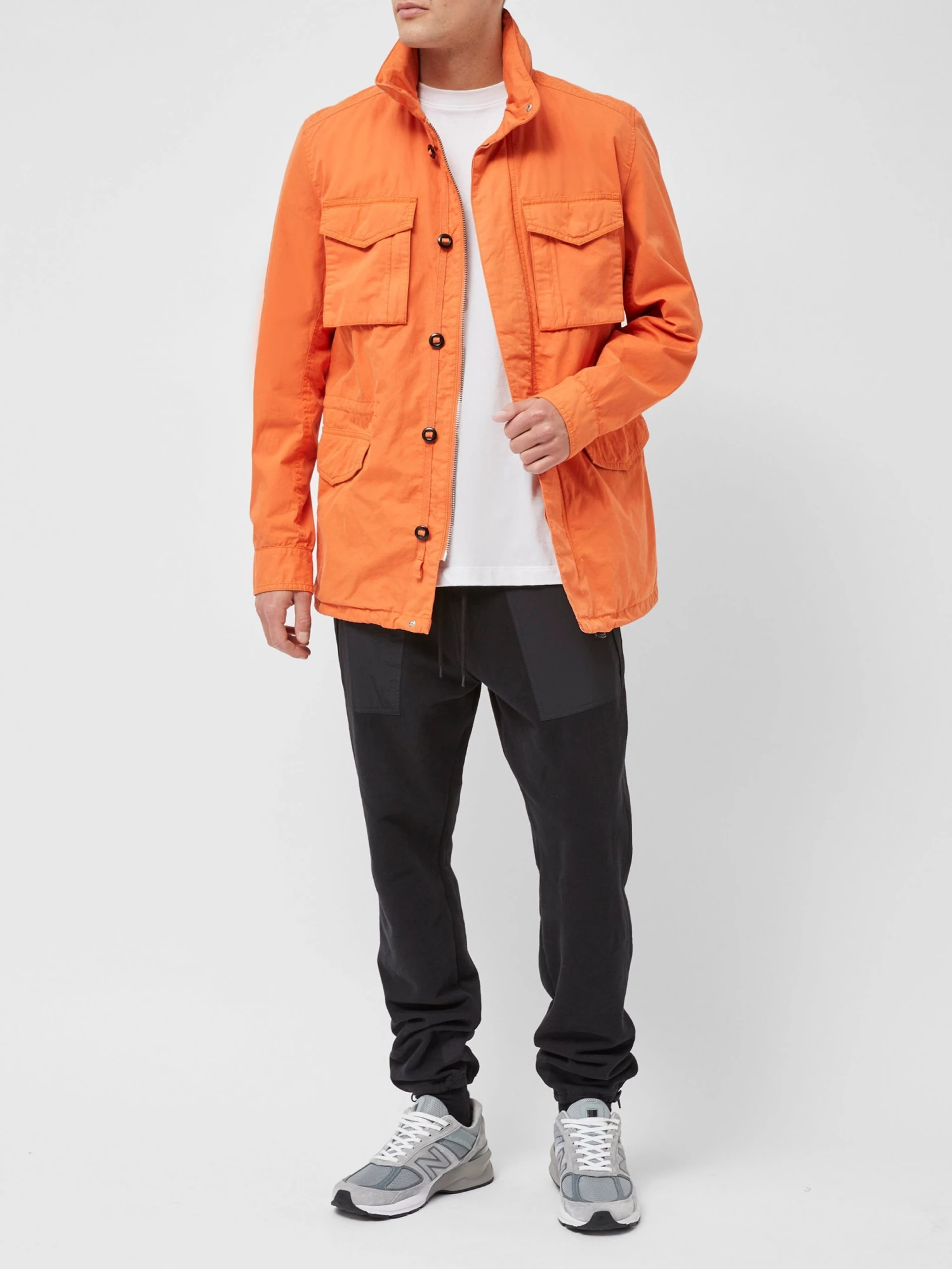 French Connection Peached Cotton Field Jacket 4 French Connection Peached Cotton Field Jacket