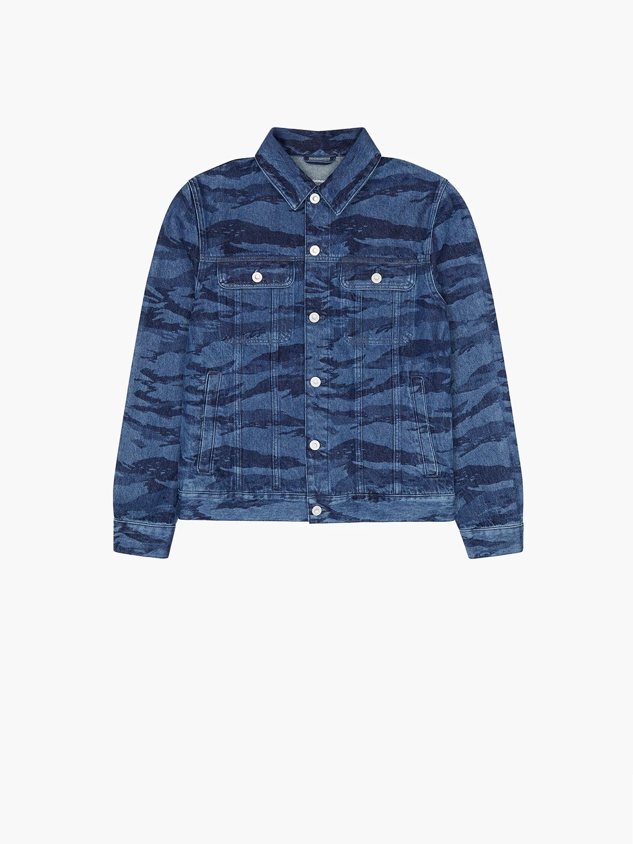 French Connection Laser Etched Denim Jacket 8 French Connection Laser Etched Denim Jacket