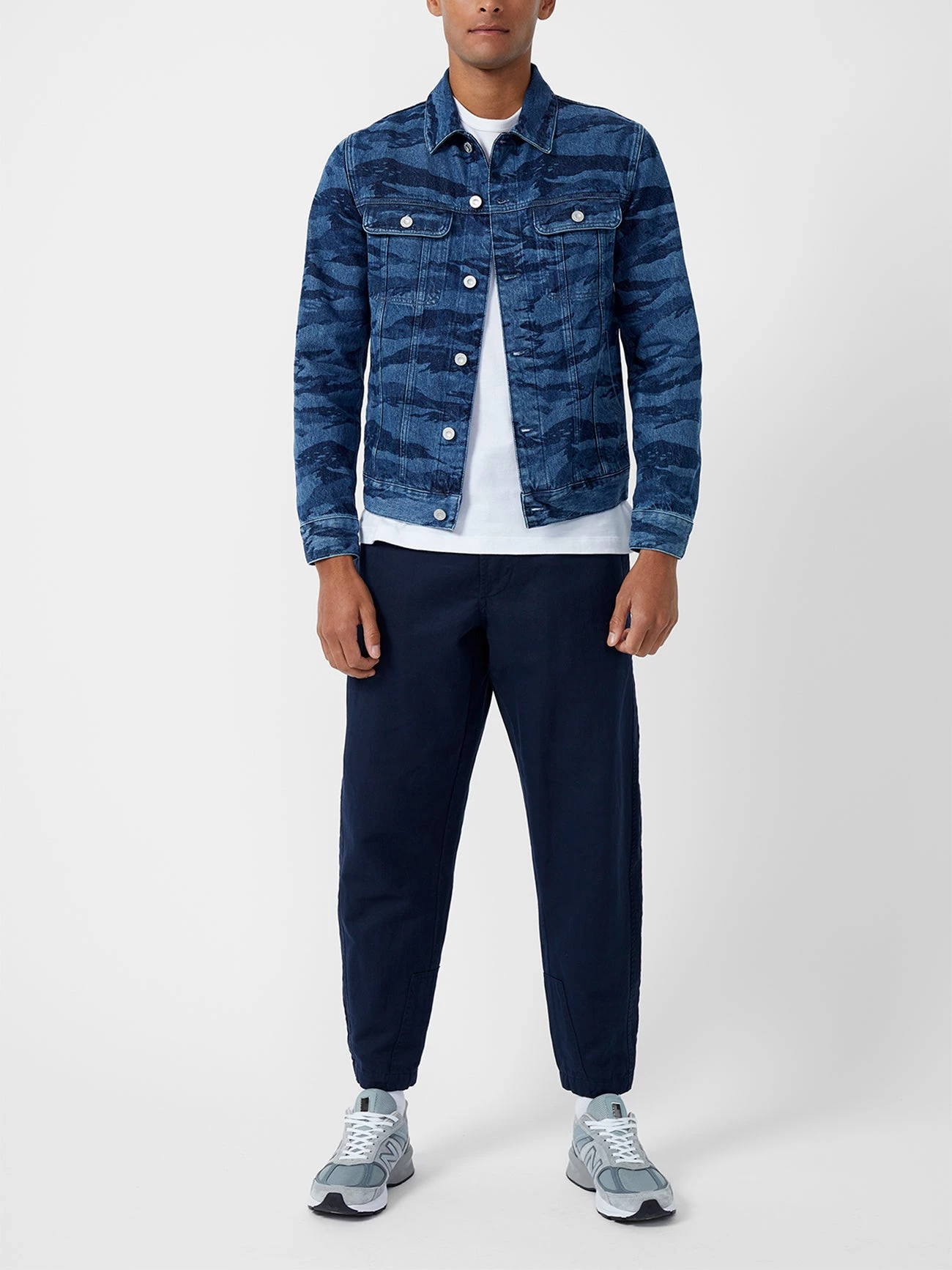 French Connection Laser Etched Denim Jacket 5 French Connection Laser Etched Denim Jacket