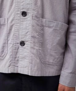 French Connection New In Dye Cotton-Linen Shacket