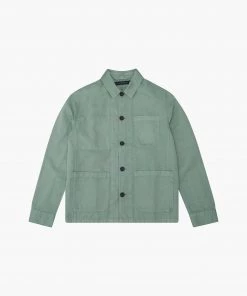 French Connection New In Dye Cotton Linen Shacket 11 French Connection New In Dye Cotton Linen Shacket