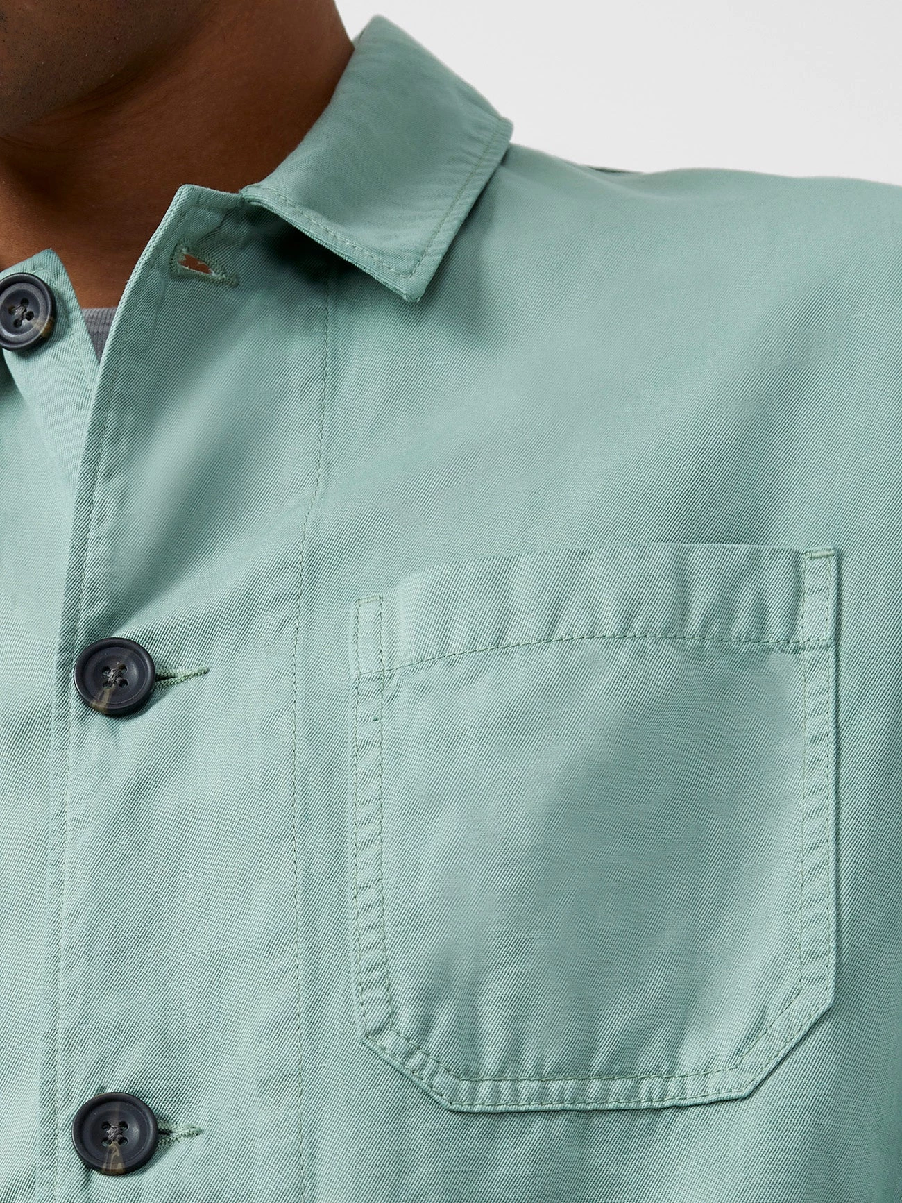 French Connection New In Dye Cotton Linen Shacket 5 French Connection New In Dye Cotton Linen Shacket